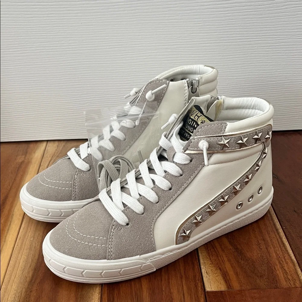 Vintage Havana High Top Sneakers - Picture 1 of 9